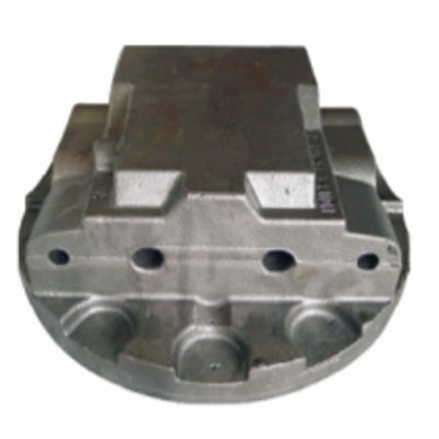 Maquinaria de construcción QT600-3 Partes de fundición de acero Cuerpo de válvula de manivela hidráulica