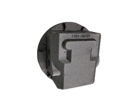 Modelado moldeado con concha fundición de acero piezas de fundición de motor cubierta QT600-3