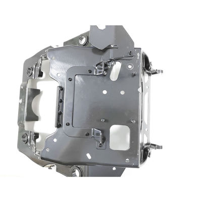 Partes de fundición de aluminio recubiertas en polvo Cuadro de parabrisas de alta presión para motocicletas