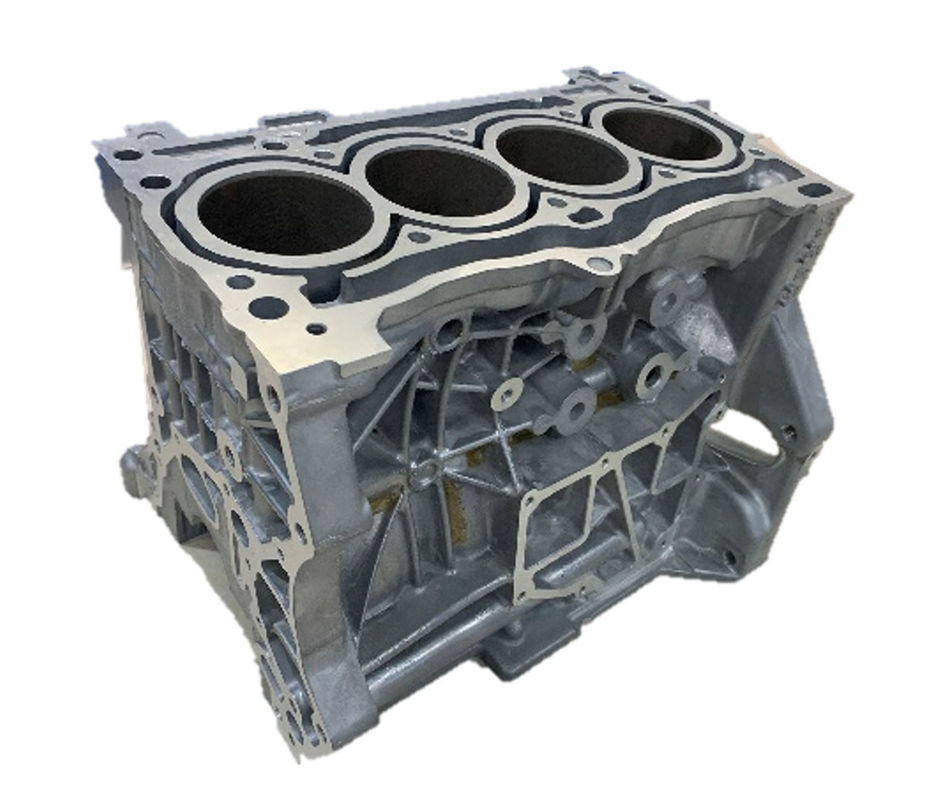 Partes de fundición a presión de aleación de aluminio Bloque de motor para motor de automóviles