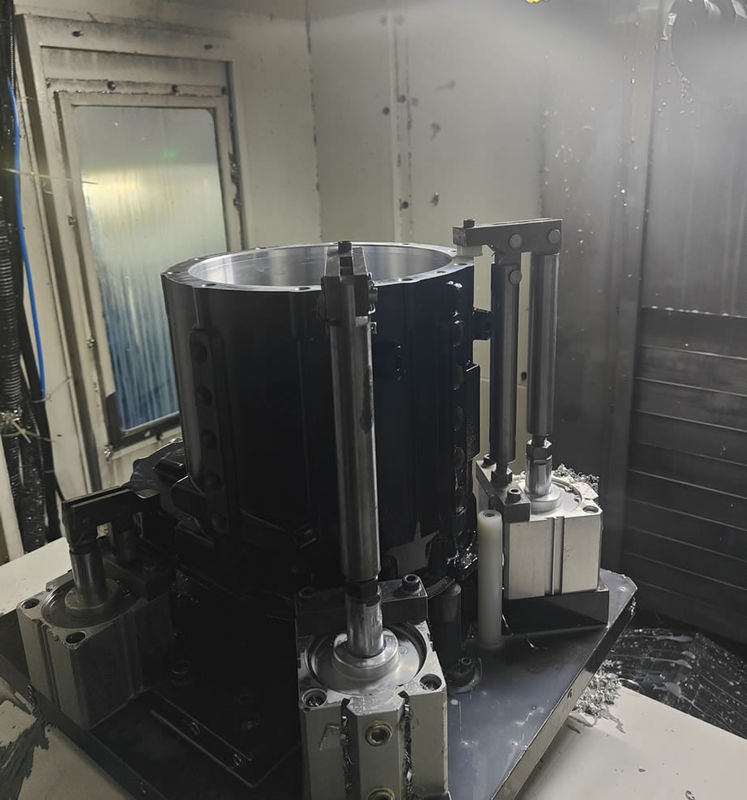 Casilla de motor de fundición de baja presión de aleación de aluminio para conducción de vehículos eléctricos