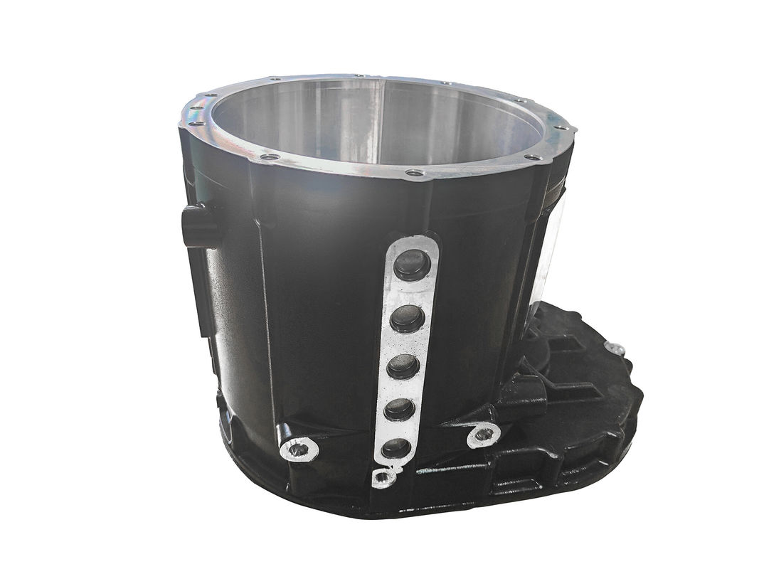 Casilla de motor de fundición de baja presión de aleación de aluminio para conducción de vehículos eléctricos
