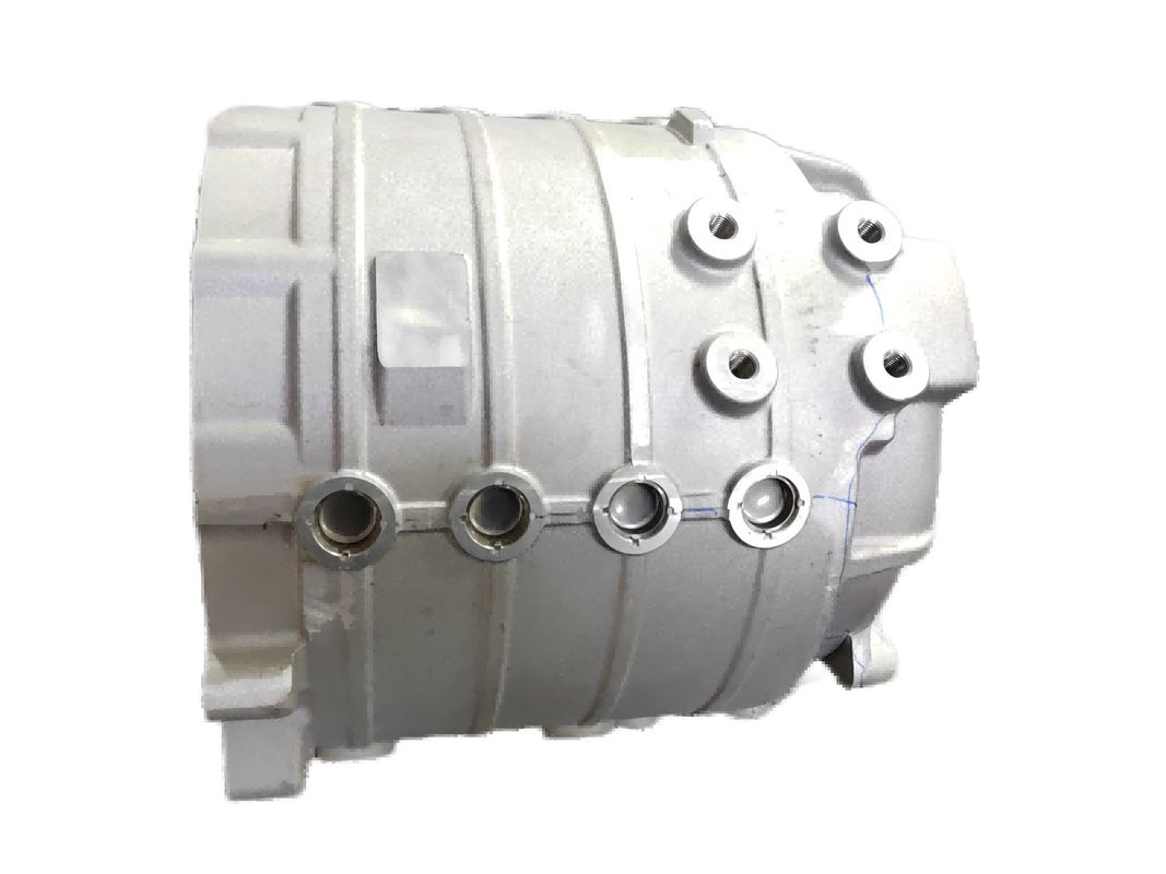 Casilla de motor de fundición de baja presión de aleación de aluminio para conducción de vehículos eléctricos