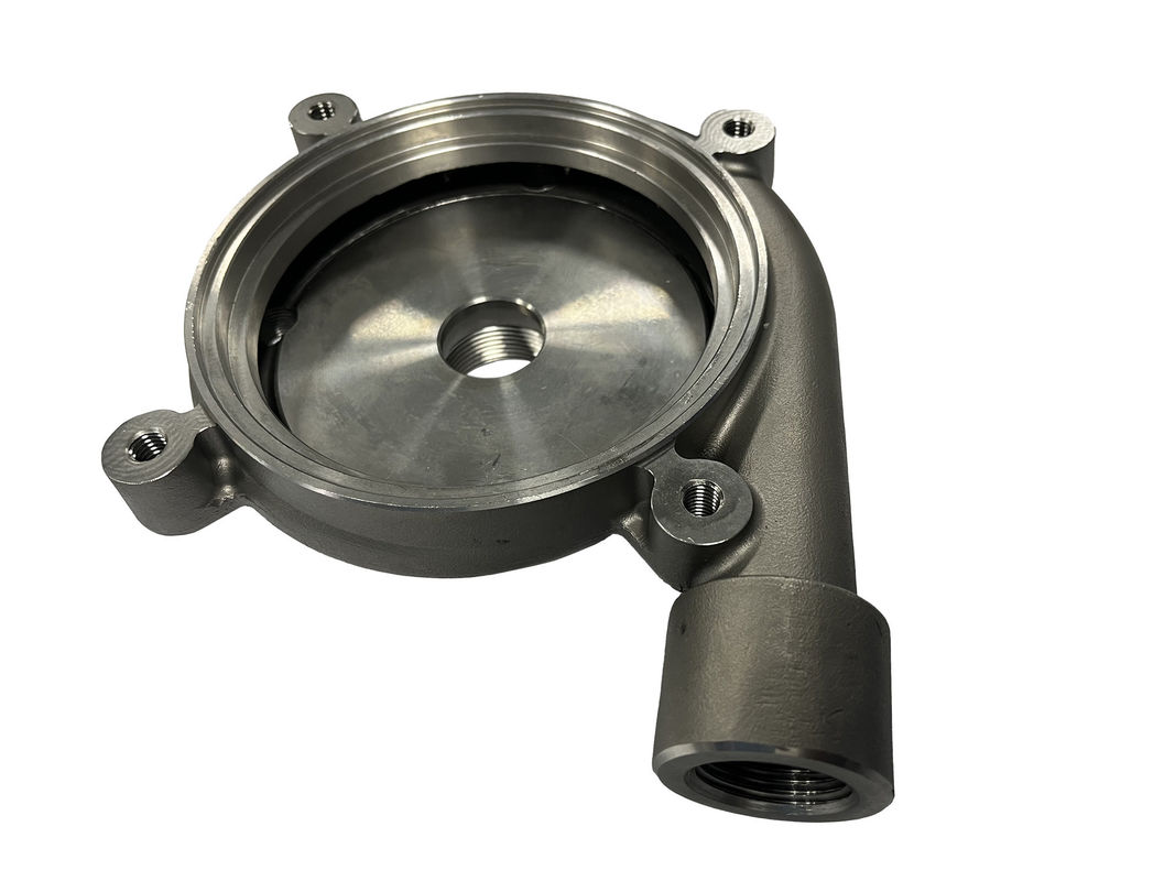 Partidas de acero inoxidable de fundición de inversión personalizada con carcasa de turbina de mecanizado de precisión