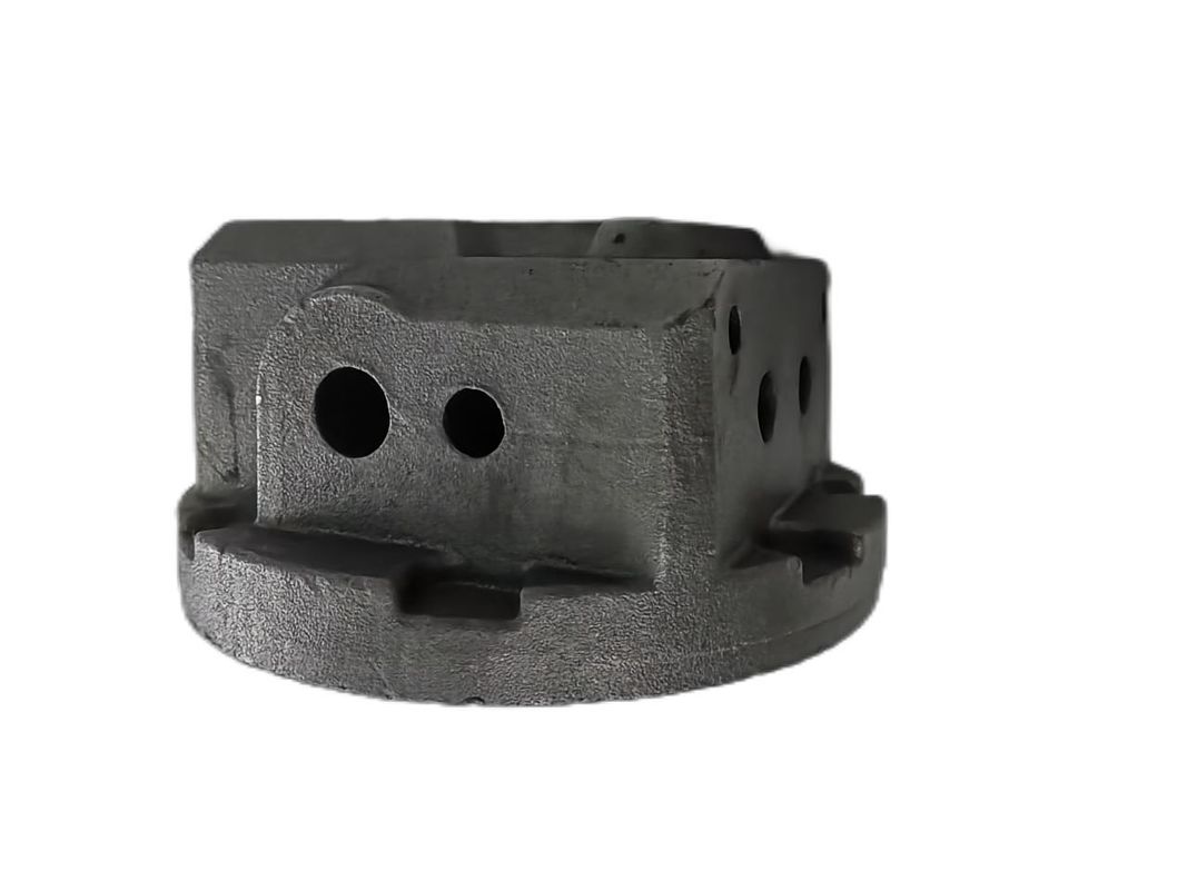 Modelado moldeado con concha fundición de acero piezas de fundición de motor cubierta QT600-3