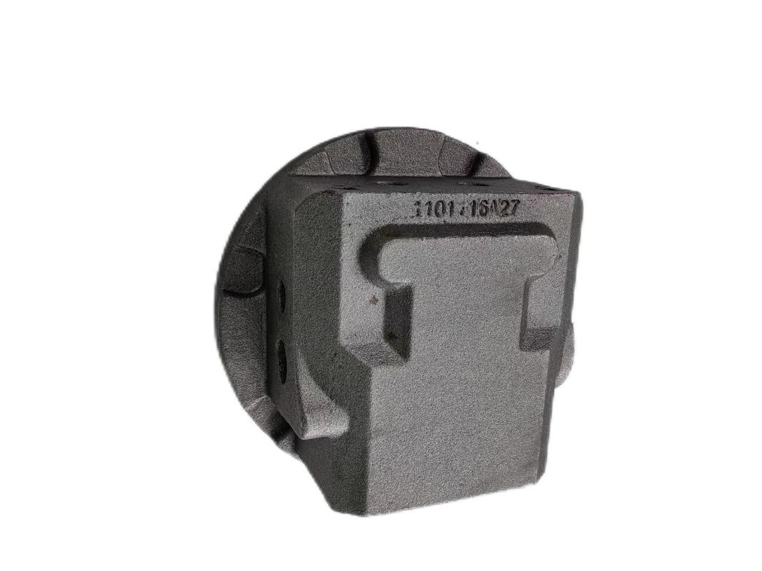Modelado moldeado con concha fundición de acero piezas de fundición de motor cubierta QT600-3
