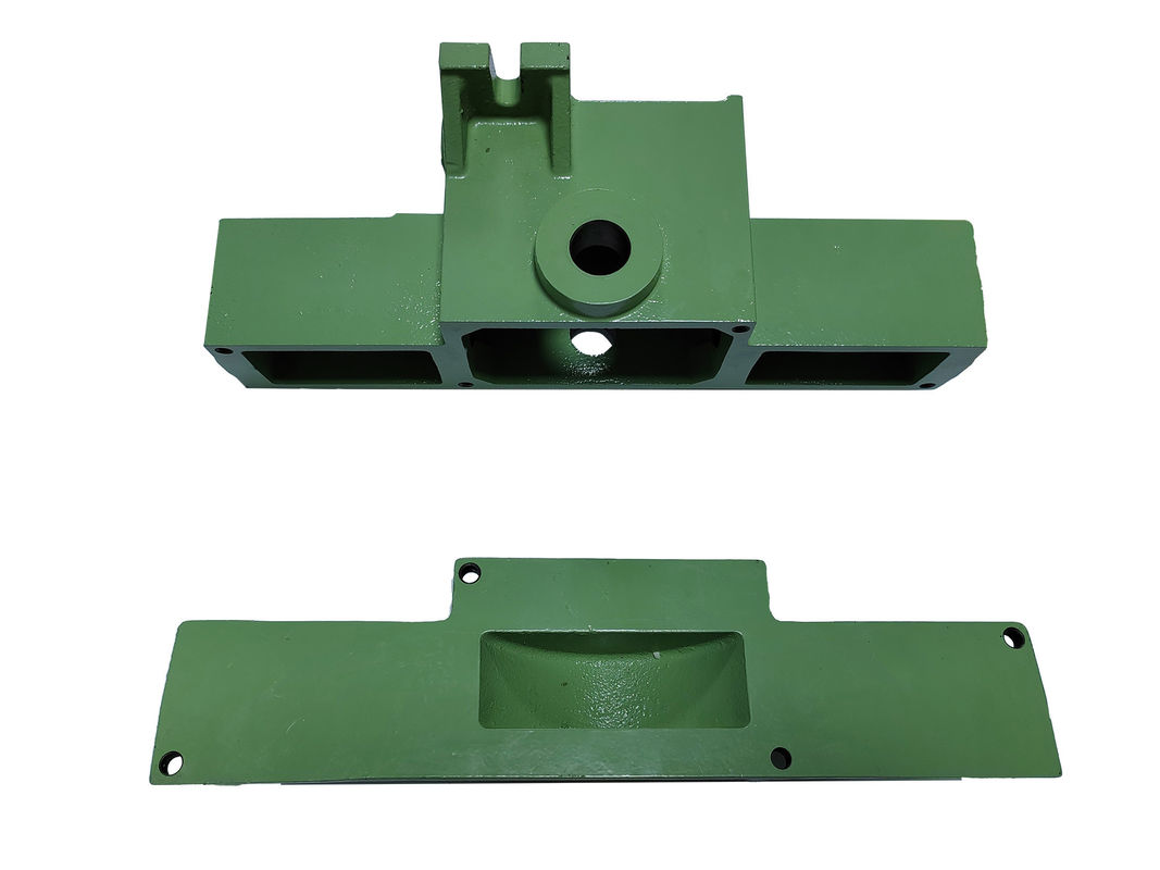 ASTM A536 65-45-12 piezas metálicas de fundición capa de polvo y carcasa de mecanizado de precisión para bomba de doble cabeza