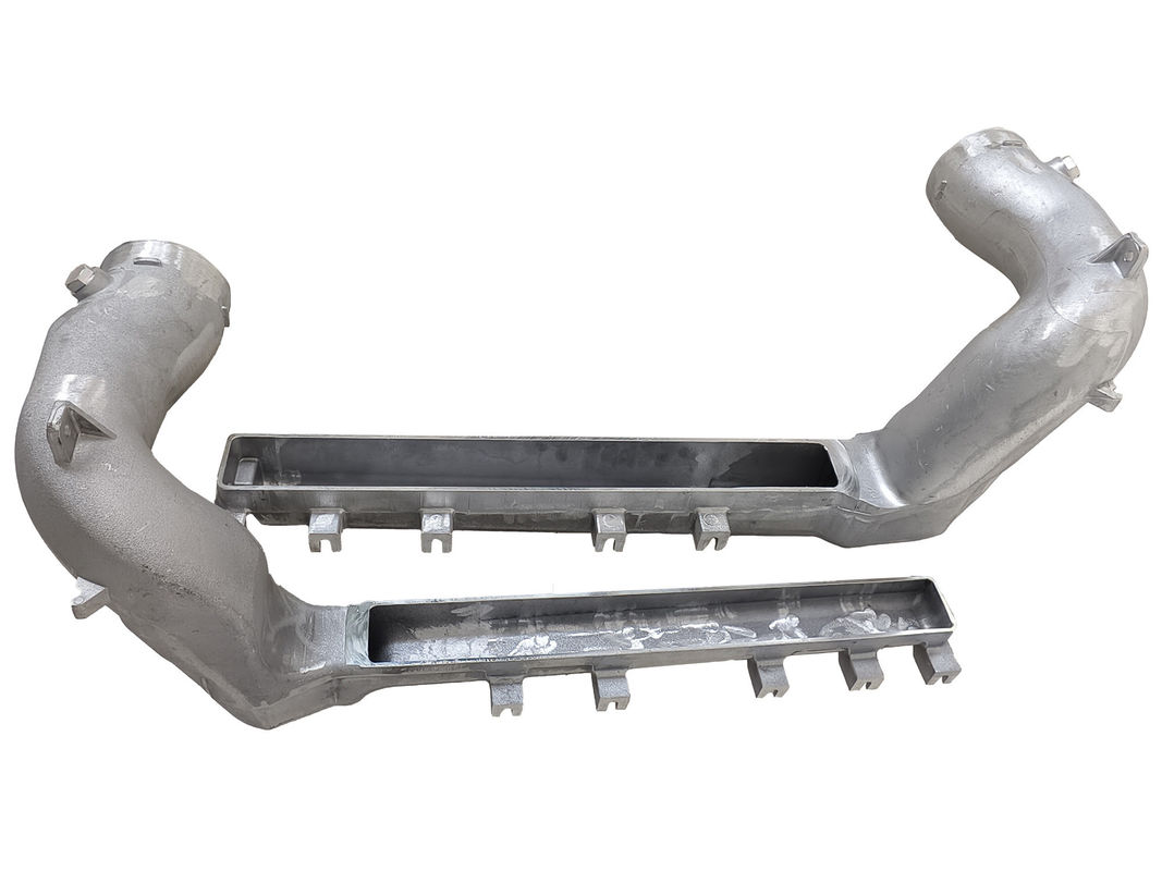 Cámara de aire de intercooler de fundición de moldes permanentes de aleación de aluminio