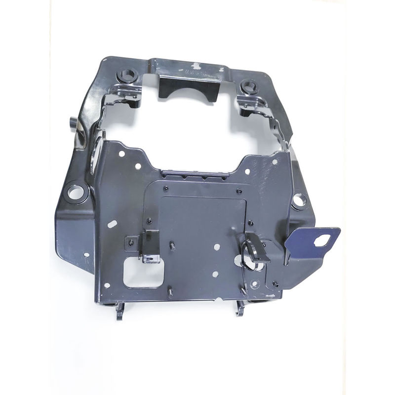 Partes de fundición de aluminio recubiertas en polvo Cuadro de parabrisas de alta presión para motocicletas