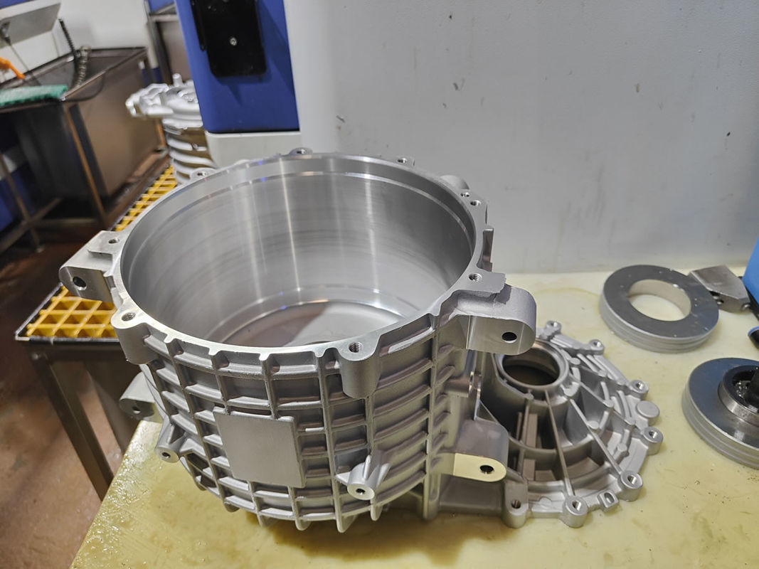 Casilla de motor de transmisión EV de aleación de aluminio a presión personalizada para vehículos eléctricos